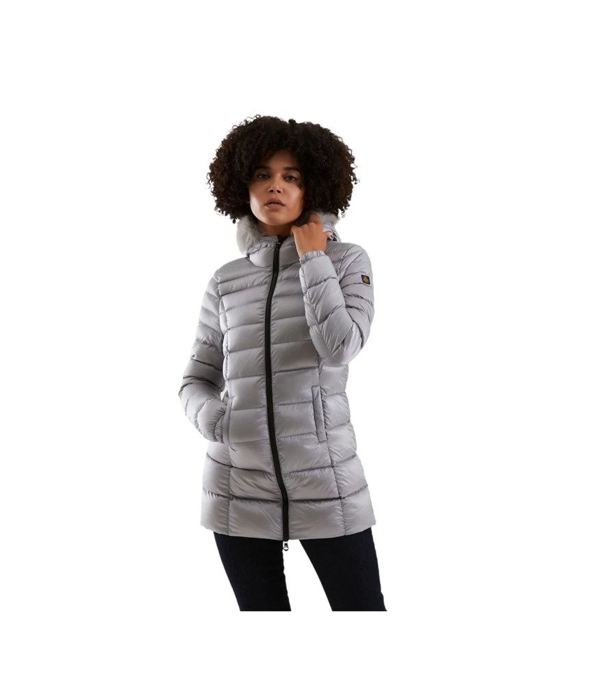 Donna Refrigiwear Giubbotti | Piumino Donna Refrigiwear Long Mead Fur Jacket