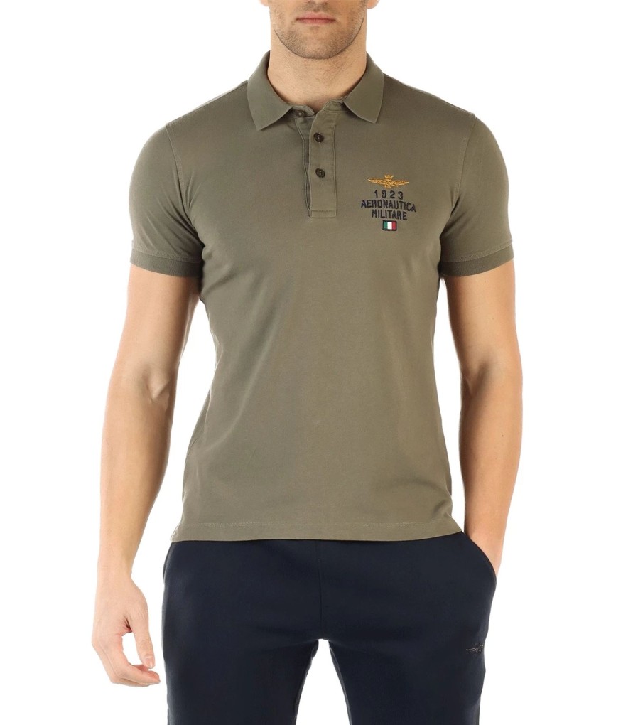 Uomo Aeronautica Militare T-Shirt & Polo | Polo Uomo Aeronautica Militare