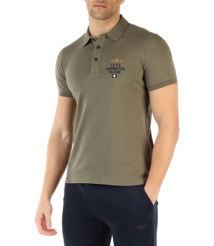 Uomo Aeronautica Militare T-Shirt & Polo | Polo Uomo Aeronautica Militare