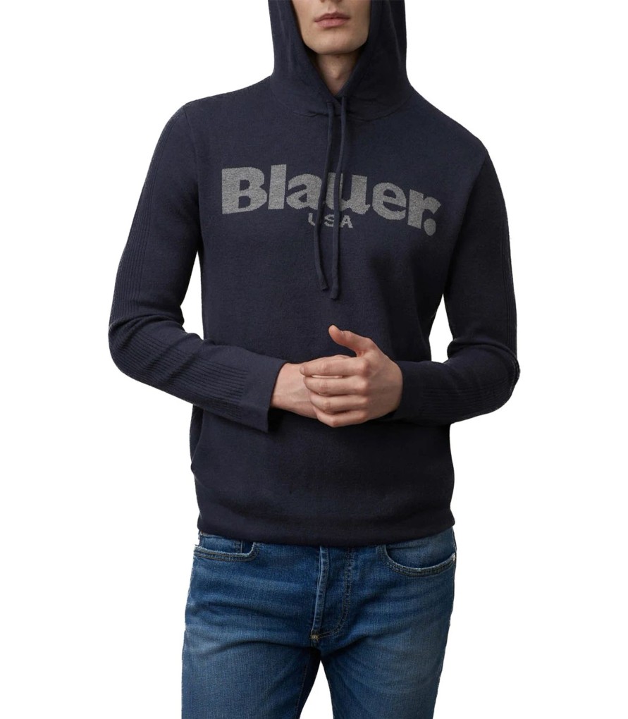 Uomo Blauer Maglieria | Maglione Uomo Blauer