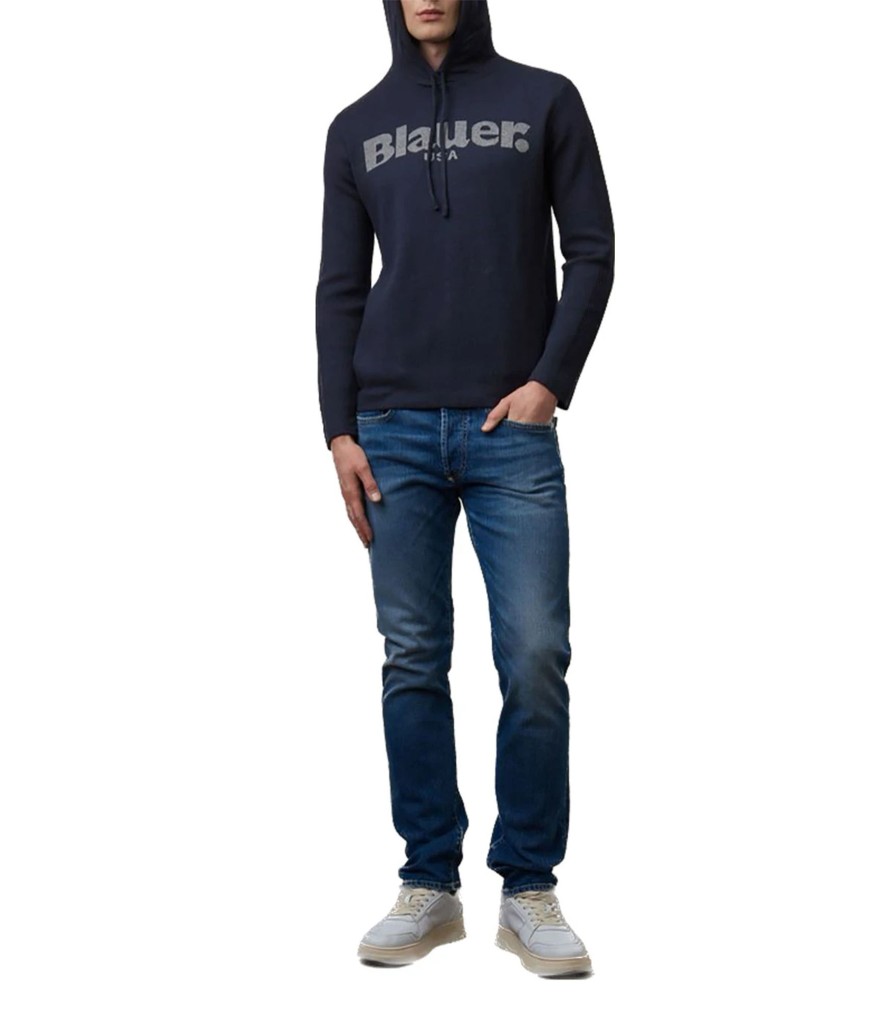 Uomo Blauer Maglieria | Maglione Uomo Blauer