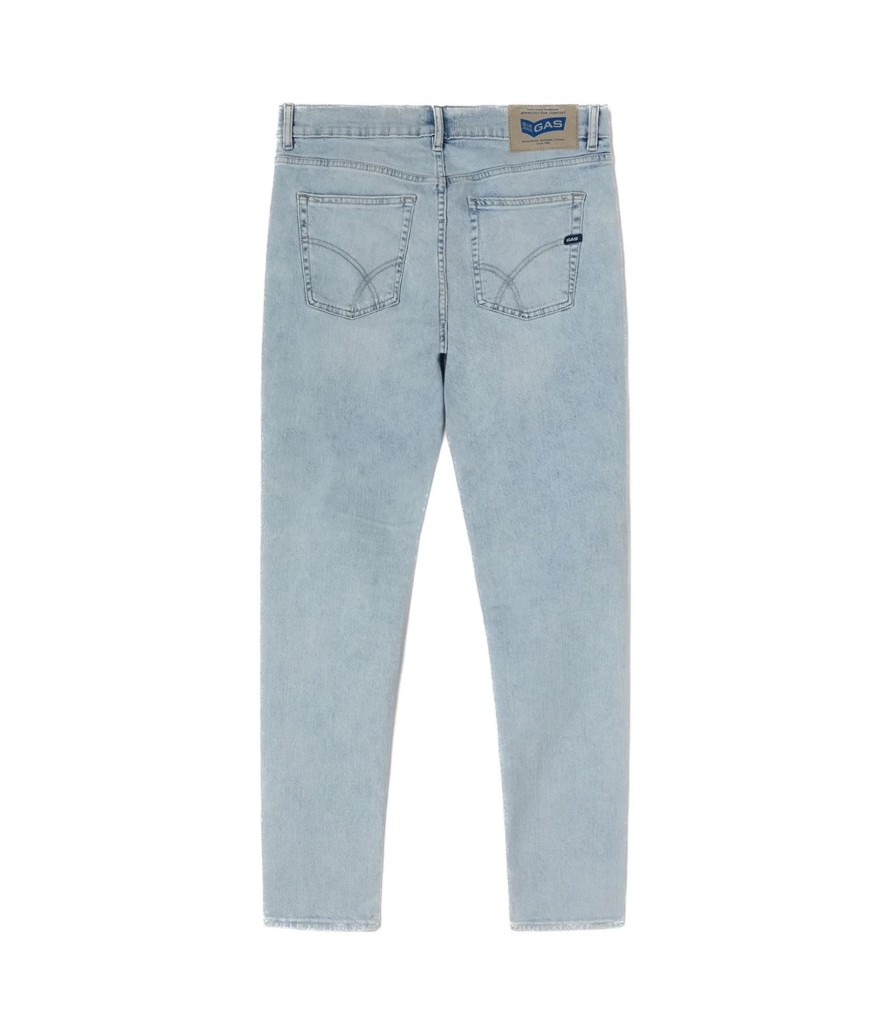 Uomo Gas Jeans | Jeans Uomo Gas Sax Wk73