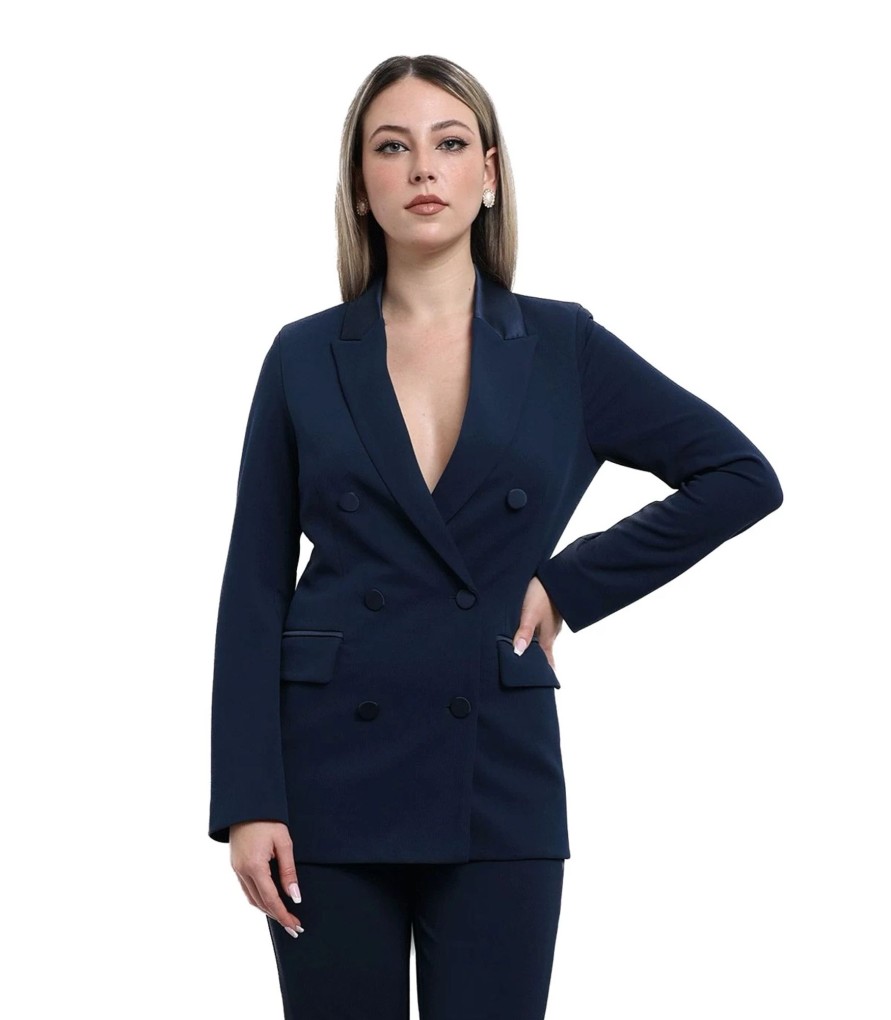 Donna Vicolo Blazer | Giacca Doppiopetto Donna Vicolo