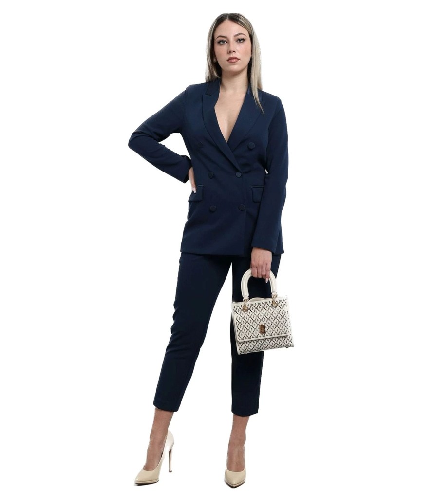 Donna Vicolo Blazer | Giacca Doppiopetto Donna Vicolo