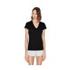 Donna Armani Exchange T-Shirt & Canotte | T- Shirt Donna Armani Exchange Con Scollo A V Colore Nero - 8Nytdhyj16Z1200