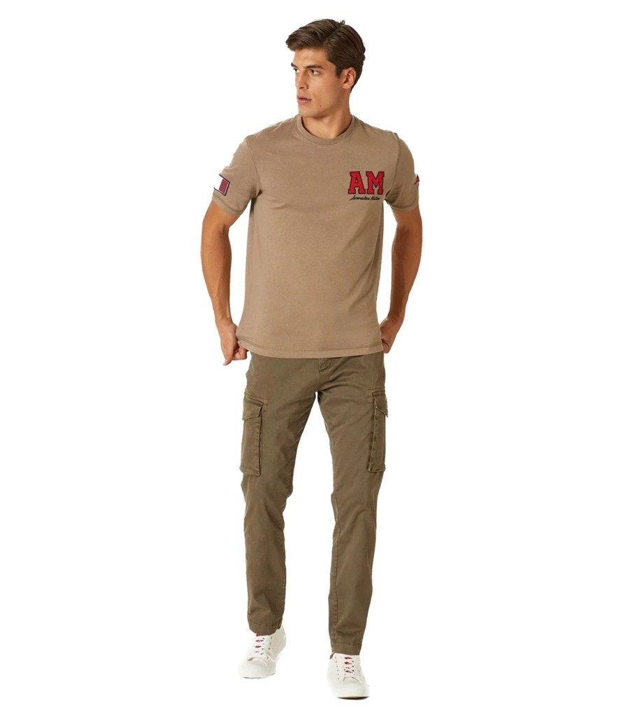 Uomo Aeronautica Militare Pantaloni | Pantalone Cargo Uomo Aeronautica Militare