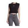 Donna Tommy Jeans T-Shirt & Canotte | Canotta Donna Tommy Jeans Cropped