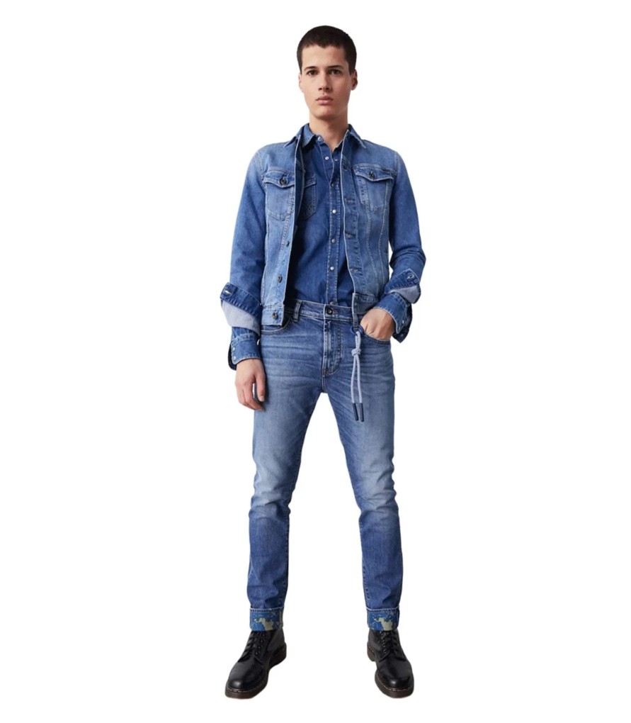 Uomo Gas Jeans | Jeans Uomo Gas Sax Wk58