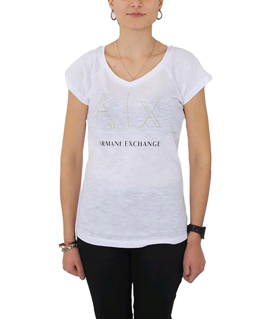 Donna Armani Exchange T-Shirt & Canotte | T-Shirt Donna Armani Exchange