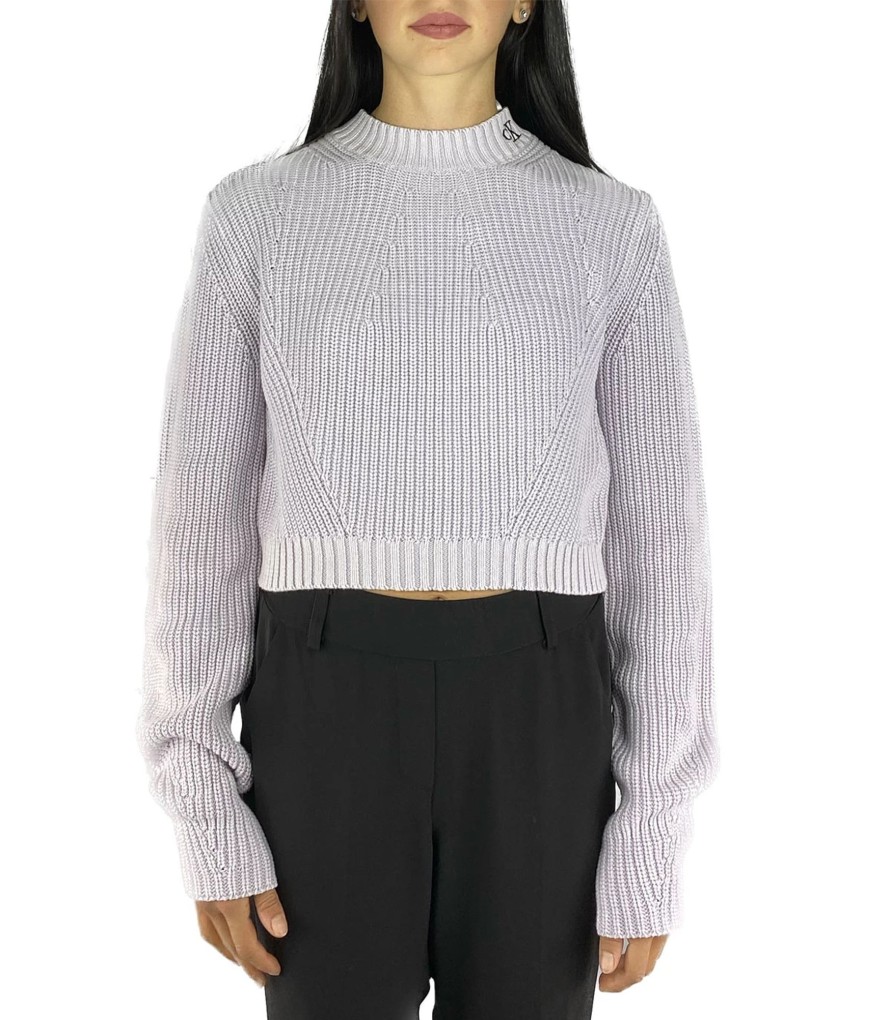 Donna Calvin Klein Maglieria | Maglione Crop Donna Calvin Klein