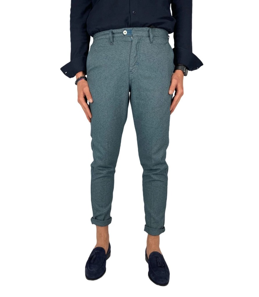 Uomo Berna Pantaloni | Pantalone Uomo Berna Chino Slim Fit