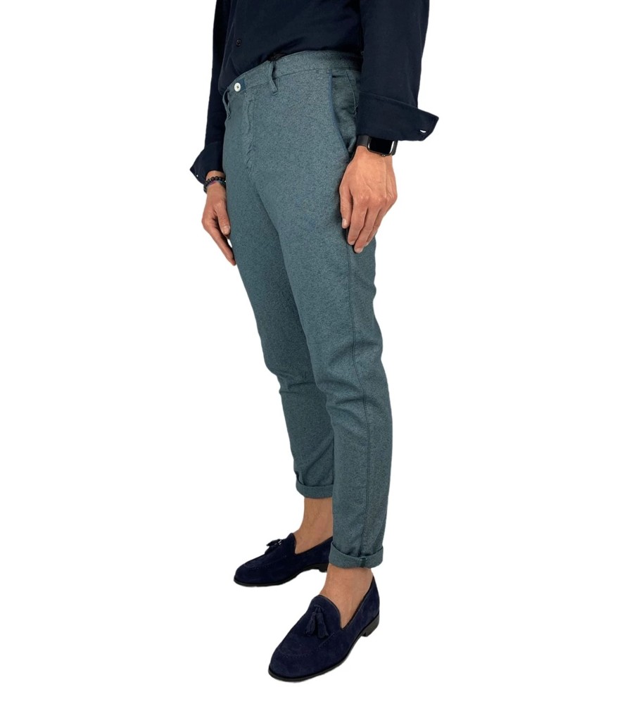 Uomo Berna Pantaloni | Pantalone Uomo Berna Chino Slim Fit