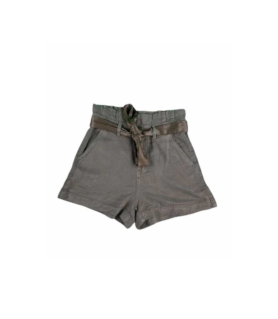 Donna Guess Shorts E Bermuda | Shorts Donna Guess Cintura Relaxed