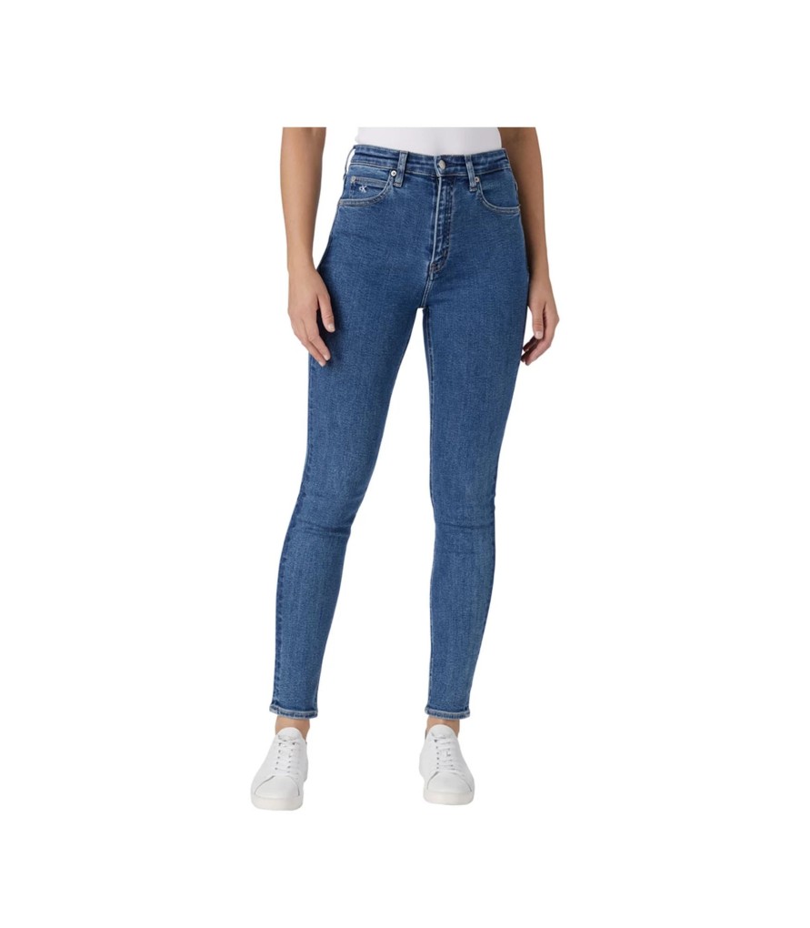 Donna Calvin Klein Jeans | Jeans Donna Vita Alta Skinny Calvin Klein