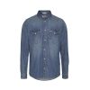 Uomo Tommy Jeans Camicie | Camicia Di Jeans Uomo Tommy Jeans