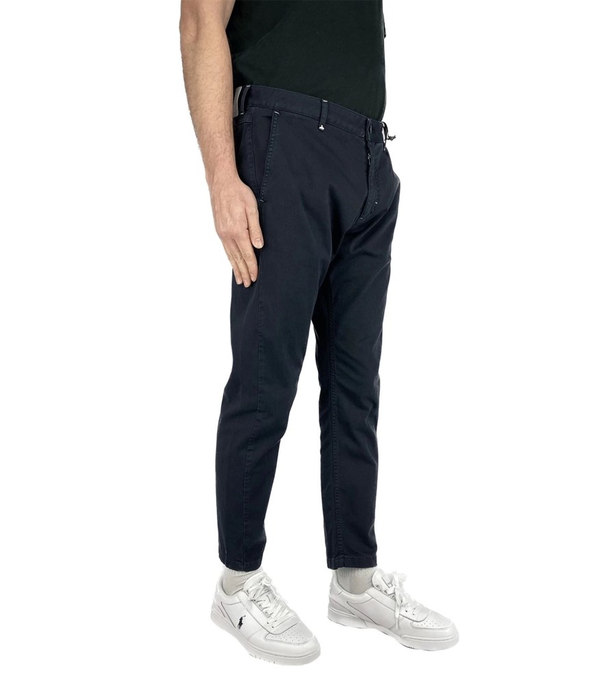 Uomo Berna Pantaloni | Pantalone In Drill Uomo Berna