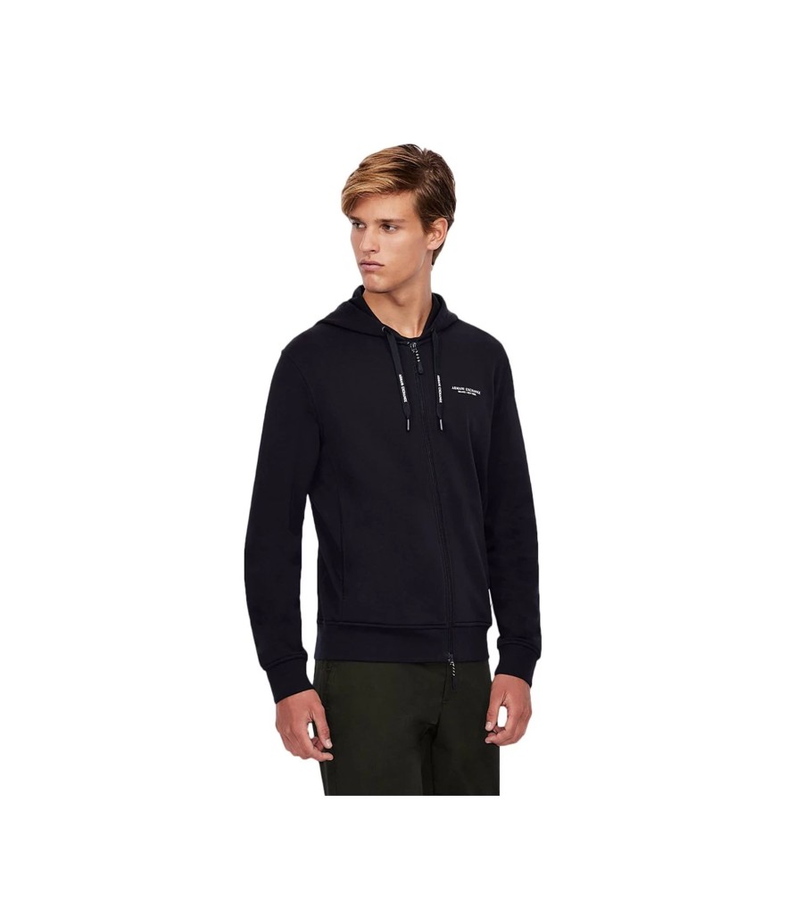 Uomo Armani Exchange Felpe | Felpa Full Zip Uomo Armani Exchange