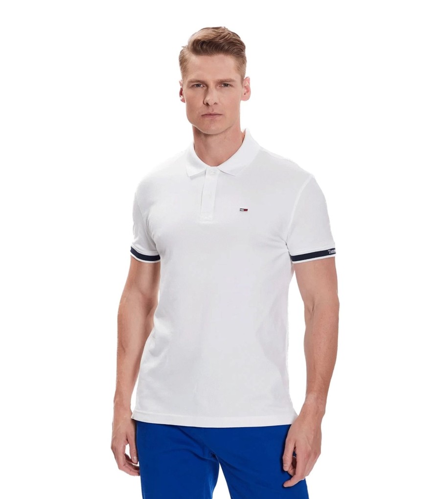 Uomo Tommy Jeans T-Shirt & Polo | Polo Uomo Tommy Jeans