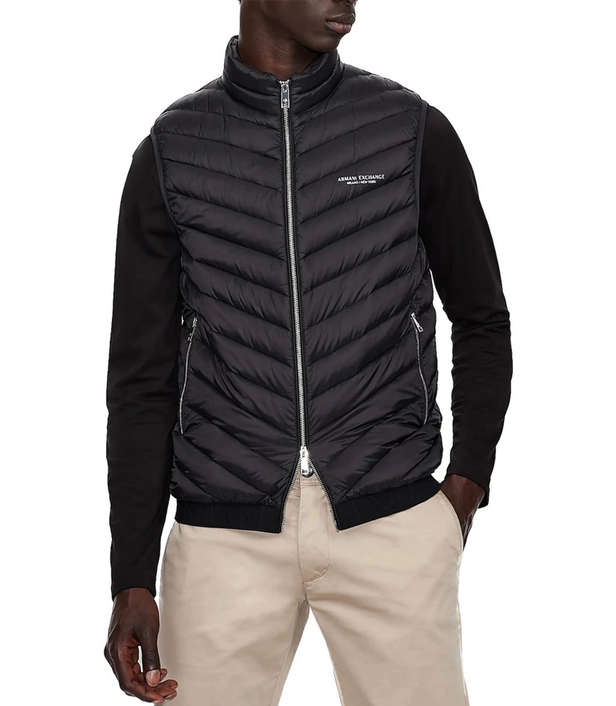 Uomo Armani Exchange Gilet | Gilet Uomo Armani Exchange