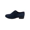 Uomo Soldini Slip On | Scarpa Slip On Uomo Soldini Francesina Suola In Gomma Colore Blu - 19765Rs67B