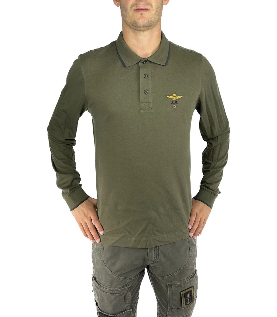 Uomo Aeronautica Militare T-Shirt & Polo | Polo Uomo Aeronautica Militare