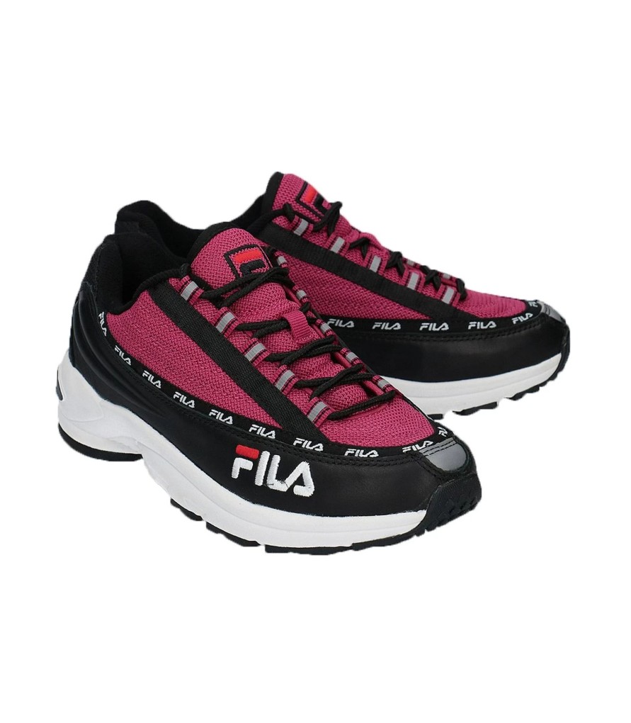 Donna Fila Sneakers | Sneakers Donna Fila Dstr97 Wmn13 F Colore Blanck Pink - 101059713F