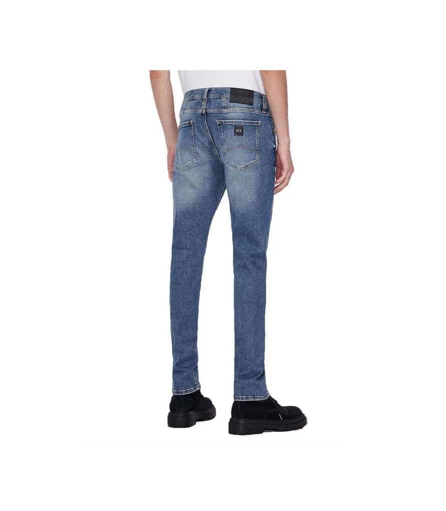 Uomo Armani Exchange Jeans | Jeans Skinny 5 Tasche Uomo Armani Exchange