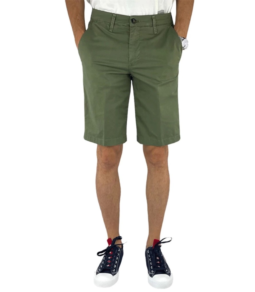 Uomo Fourten Bermuda | Bermuda Chino Uomo Fourten