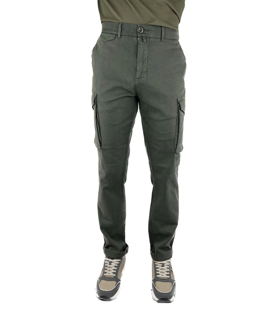 Uomo Aeronautica Militare Pantaloni | Pantaloni Cargo Uomo Aeronautica Militare