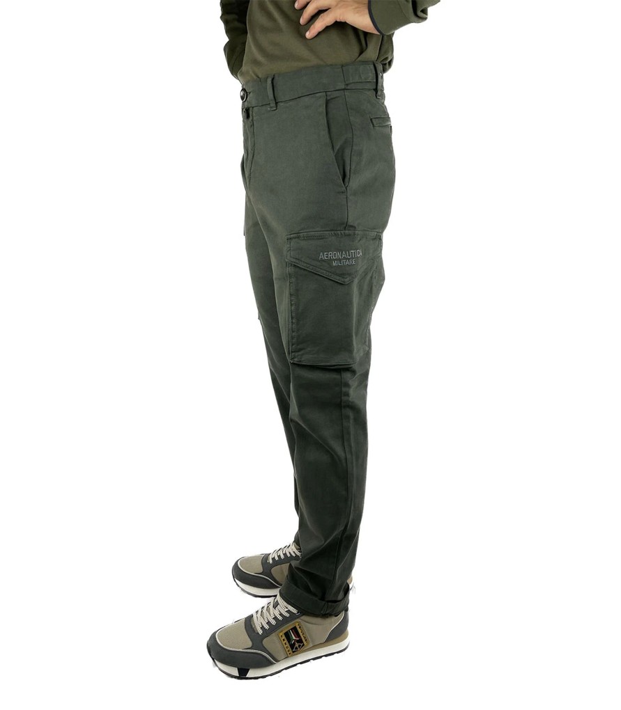 Uomo Aeronautica Militare Pantaloni | Pantaloni Cargo Uomo Aeronautica Militare