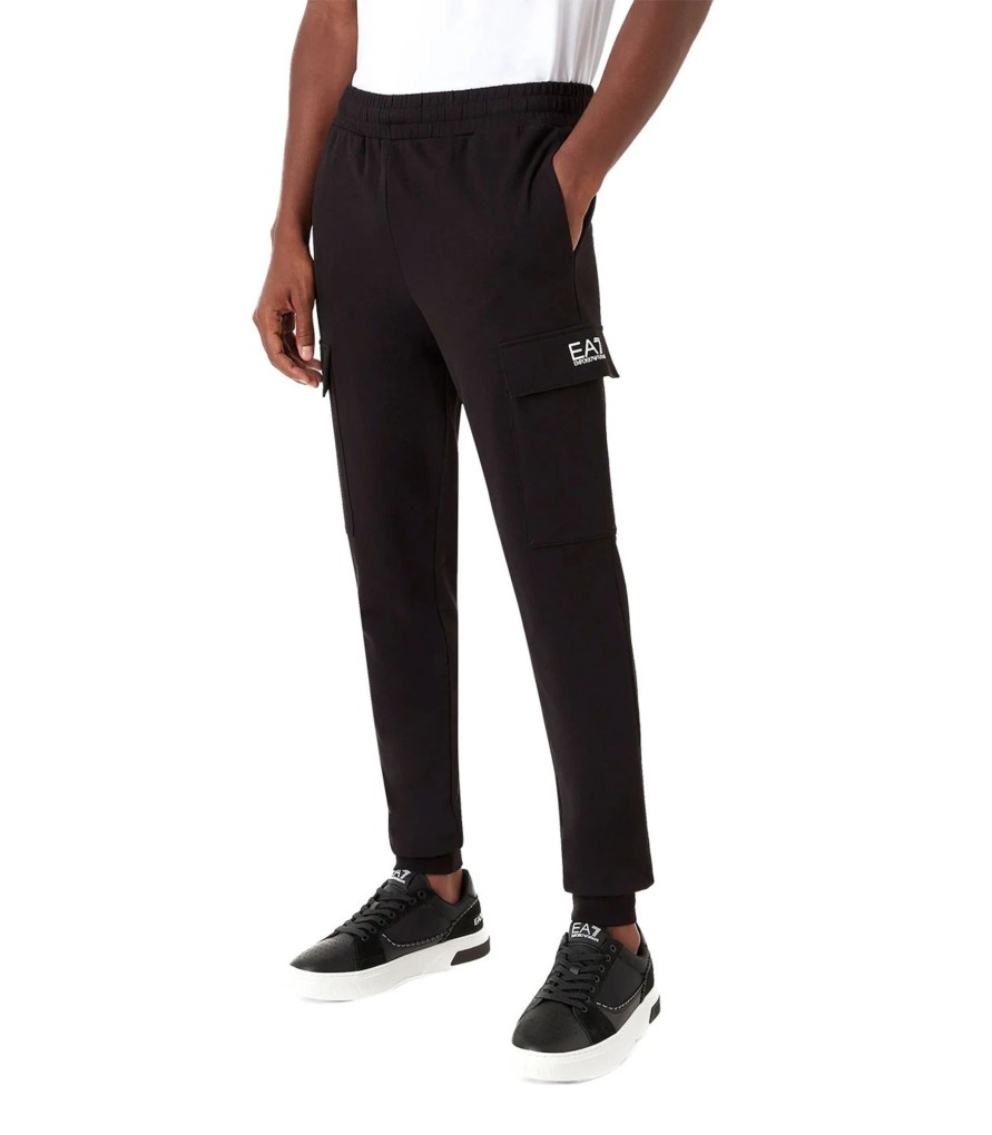 Uomo EA7 Emporio Armani Tute Sportive | Pantalone Tuta Cargo Uomo Emporio Armani Ea7