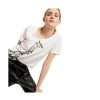 Donna PennyBlack Camicie Bluse Top | T-Shirt Donna Pennyblack Animalia Con Tulle Colore Bianco - 3971519003001