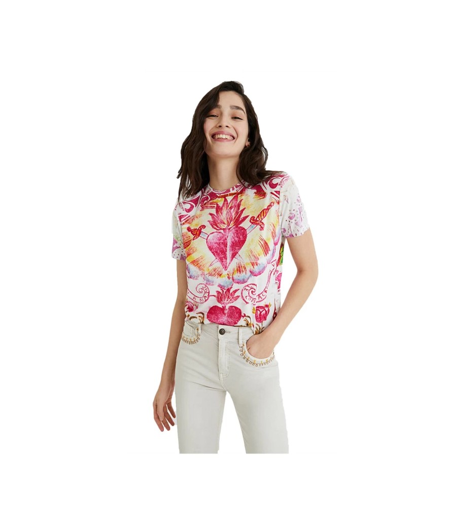 Donna Desigual T-Shirt & Canotte | T-Shirt Donna Desigual