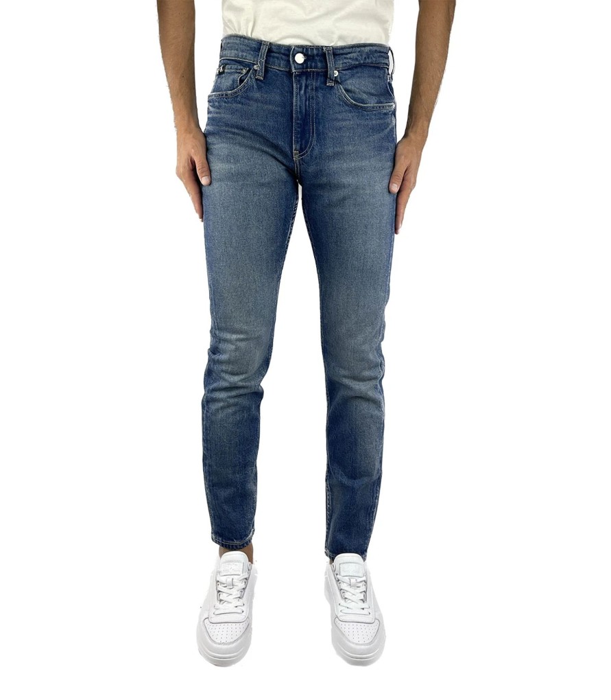 Uomo Calvin Klein Jeans | Jeans Slim Taper Uomo Calvin Klein