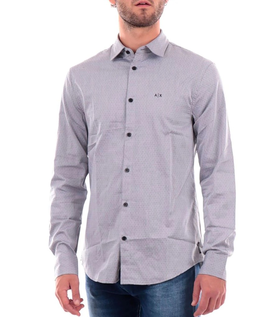 Uomo Armani Exchange Camicie | Camicia Uomo Armani Exchange