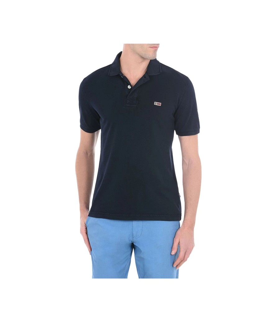 Uomo Napapijri T-Shirt & Polo | Polo Uomo Napapijri - N0Yhdx