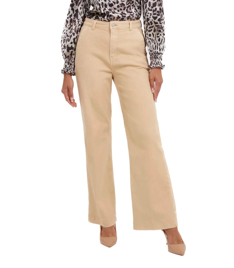 Donna Guess Pantaloni | Pantaloni Donna Wide Leg Guess