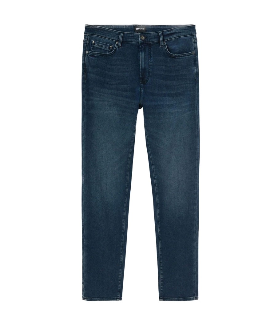 Uomo Gas Jeans | Jeans Uomo Gas Albert Simple Rev 12Du