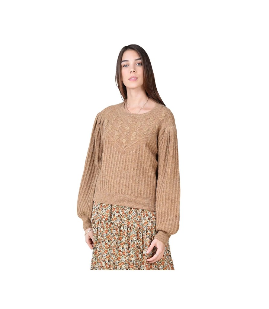 Donna Molly Bracken Maglieria | Maglione Con Ricami Donna Molly Bracken