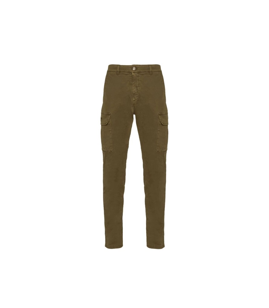 Uomo Aeronautica Militare Pantaloni | Pantalone Tasconato Uomo Aeronautica Militare