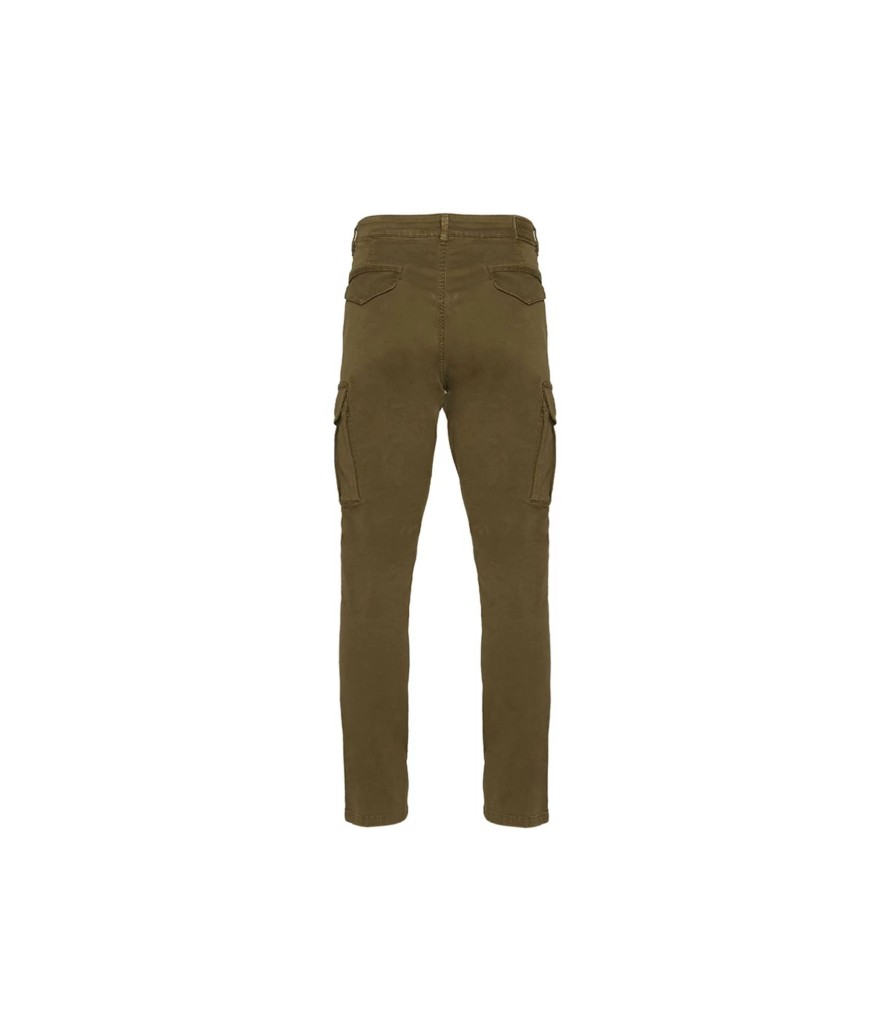 Uomo Aeronautica Militare Pantaloni | Pantalone Tasconato Uomo Aeronautica Militare