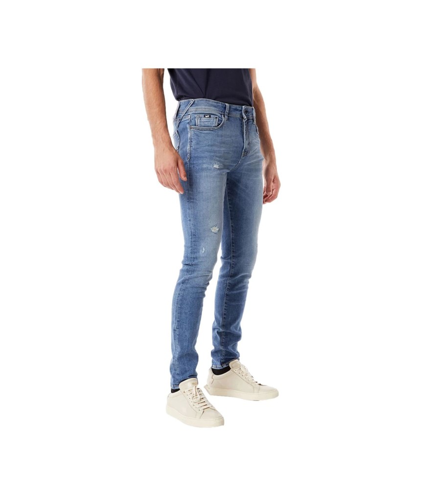 Uomo Gas Jeans | Jeans Uomo Gas Sax Zip Wk55