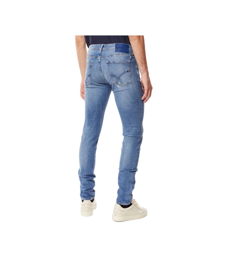 Uomo Gas Jeans | Jeans Uomo Gas Sax Zip Wk55