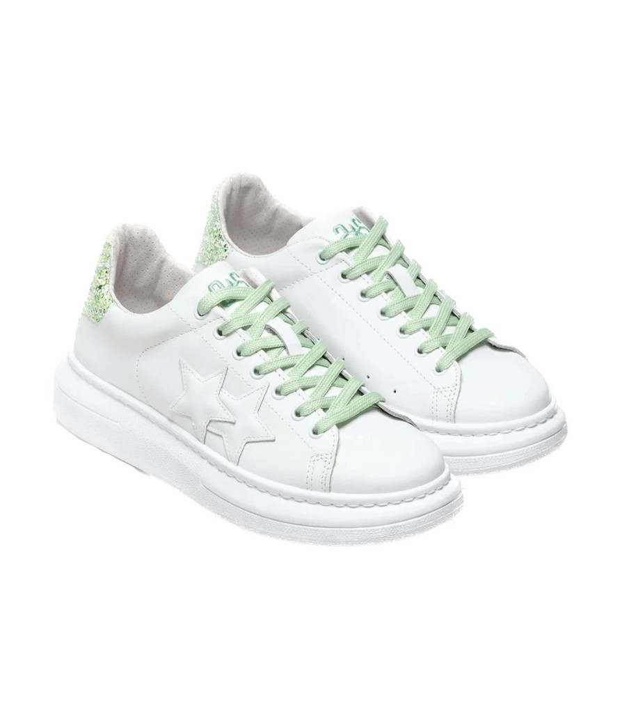 Donna 2star Sneakers | Sneakers Donna Princess 2Star Glitter