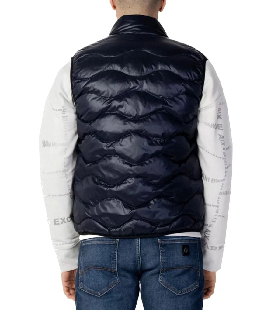 Uomo Blauer Gilet | Gilet Uomo Blauer