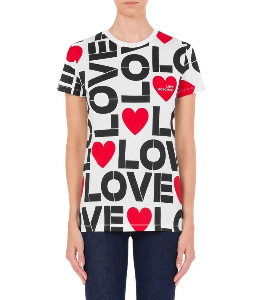 Donna Love Moschino T-Shirt & Canotte | T-Shirt Donna Love Moschino