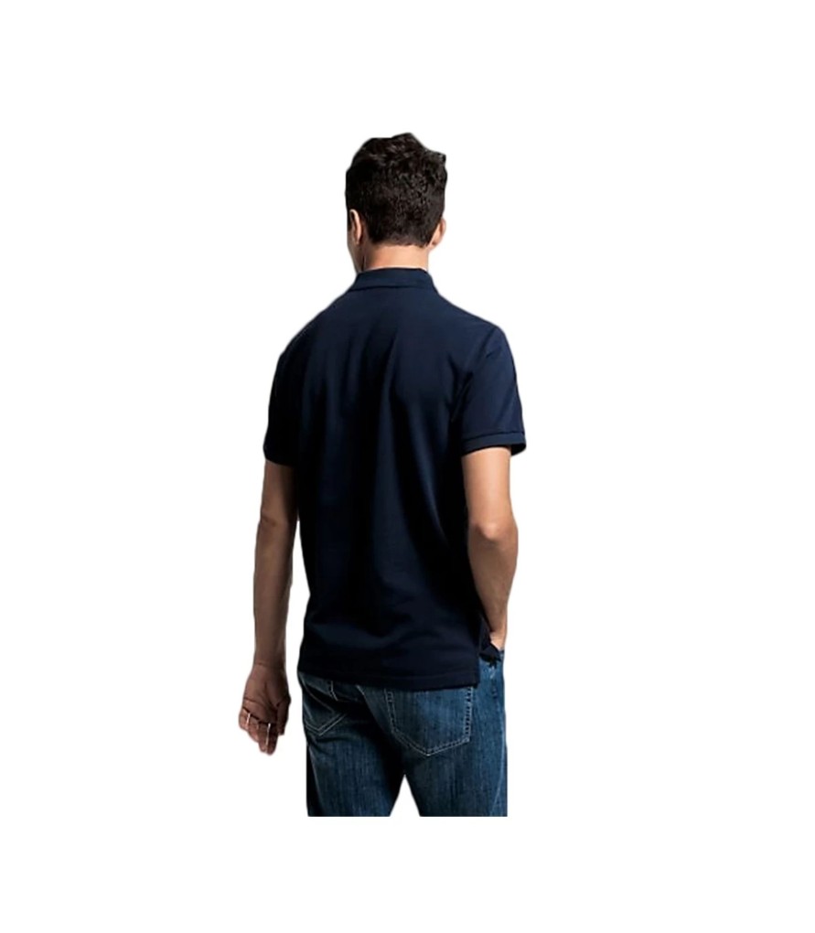 Uomo Gant T-Shirt & Polo | Polo Uomo Gant In Piquet Extra Taglie