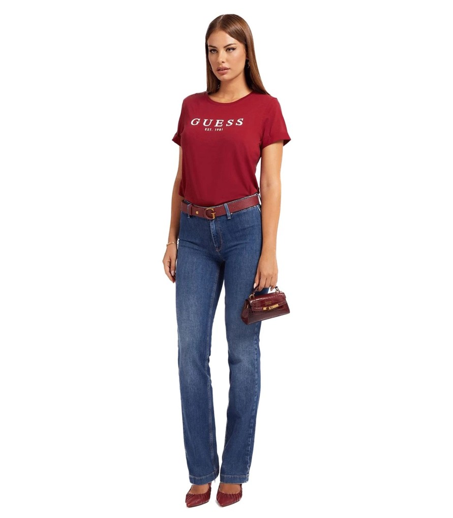 Donna Guess Jeans | Jeans Straight Donna Guess