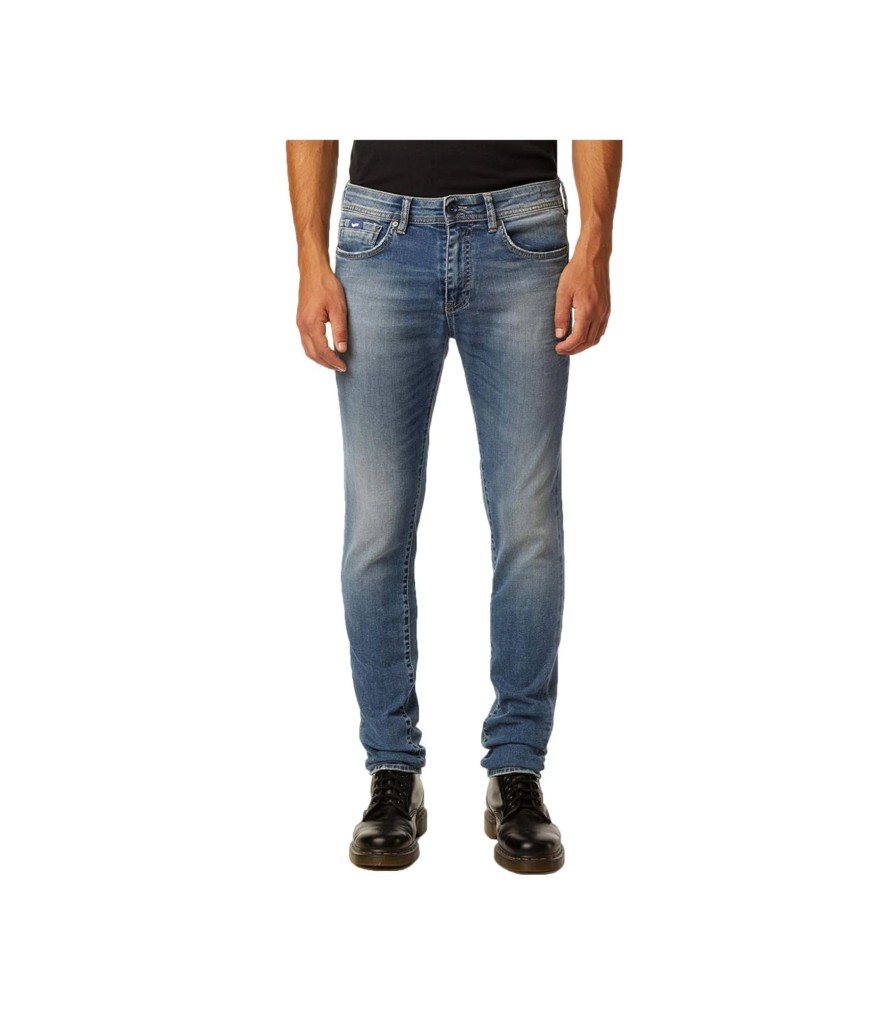 Uomo Gas Jeans | Jeans Uomo Gas Sax Zip Wz22