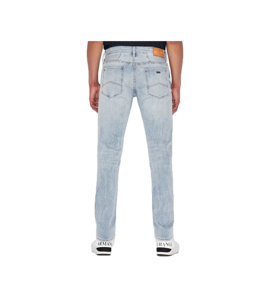 Uomo Armani Exchange Jeans | Jeans Uomo Armani Exchange Cinque Tasche J14 Skinny - 3Hzj14-Z1Kxz